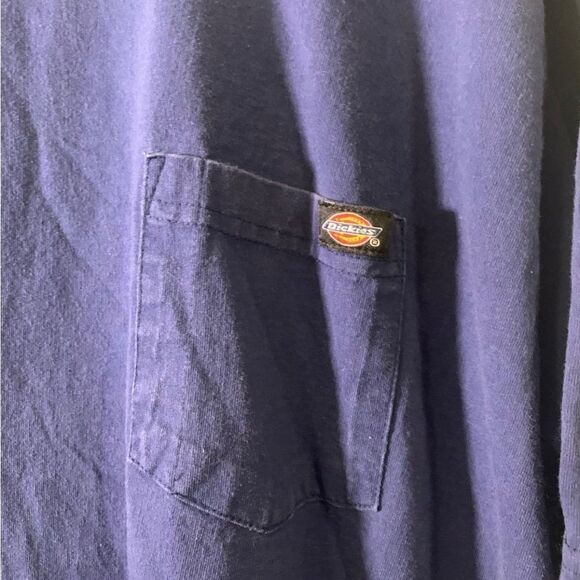 Dickies 4XL Navy Short Sleeve T Shirt‎ - Picture 2 of 5